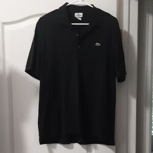 Lacoste Black Polo Shirt Classic Style